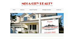 Desktop Screenshot of megacityrealty.com